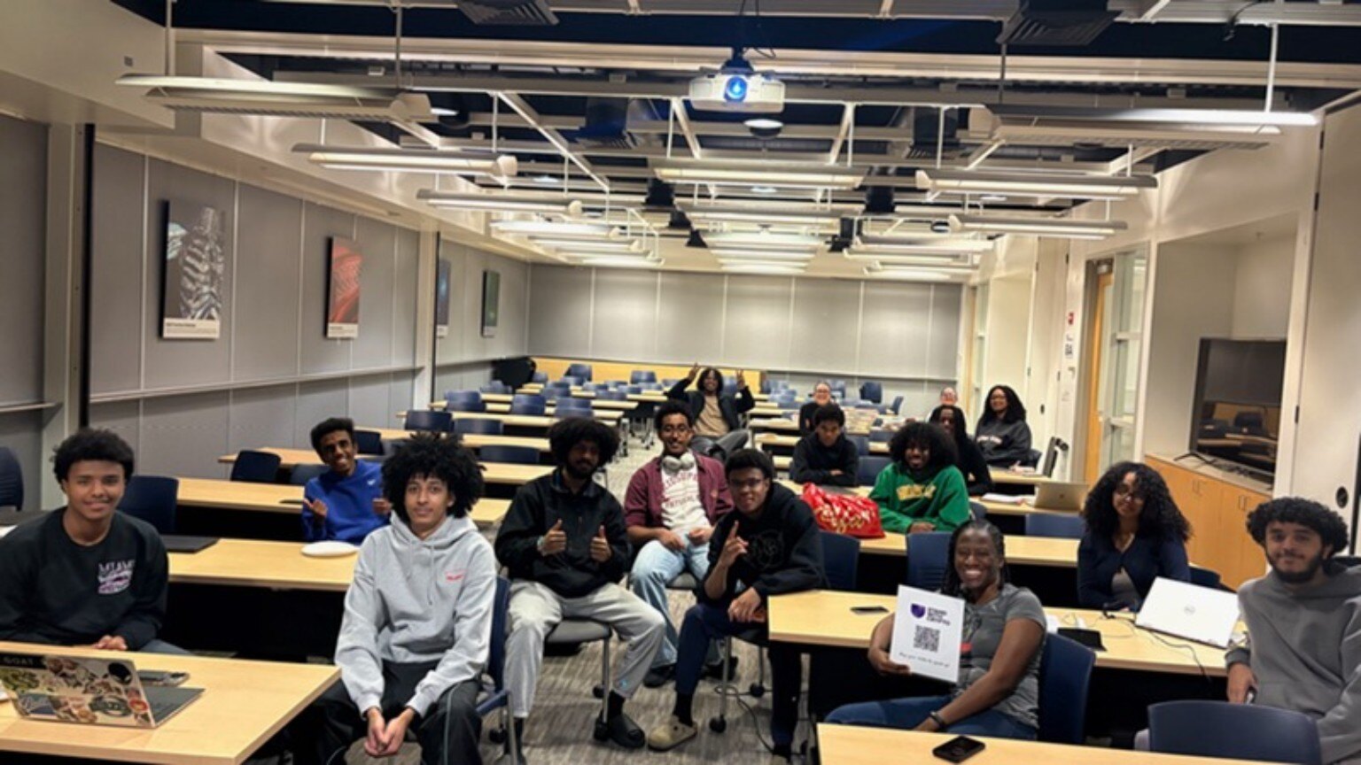 Students participating in a BBSN emerging technology workshop at the University of Colorado Boulder in February 2026